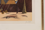 Janne Martin, litografi, 287/350, signerad, 57x50 cm