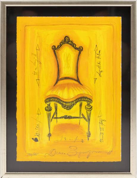 Ingbritt Irene Lagerberg, litografi, 102/195, signerad, 32x42 cm