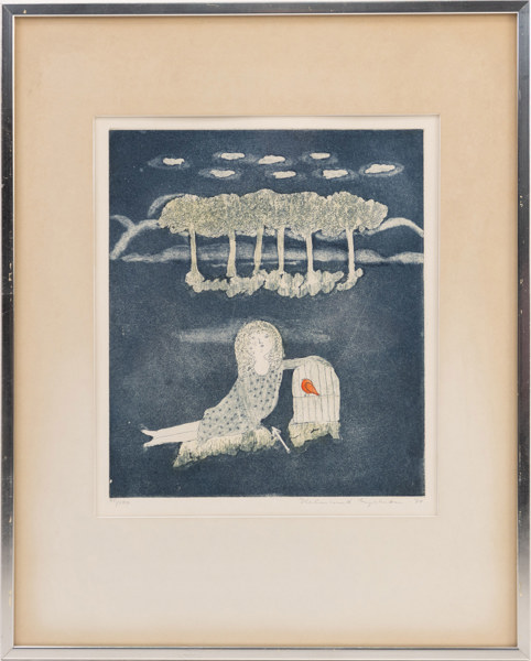 Helmtrud Nyström, signerad, numrerad 45/100, 42 x 52 cm