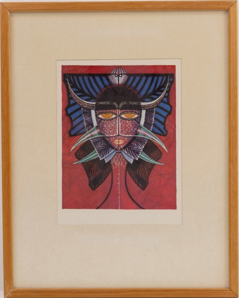 Max Walter Svanberg, tryck, 35x44 cm