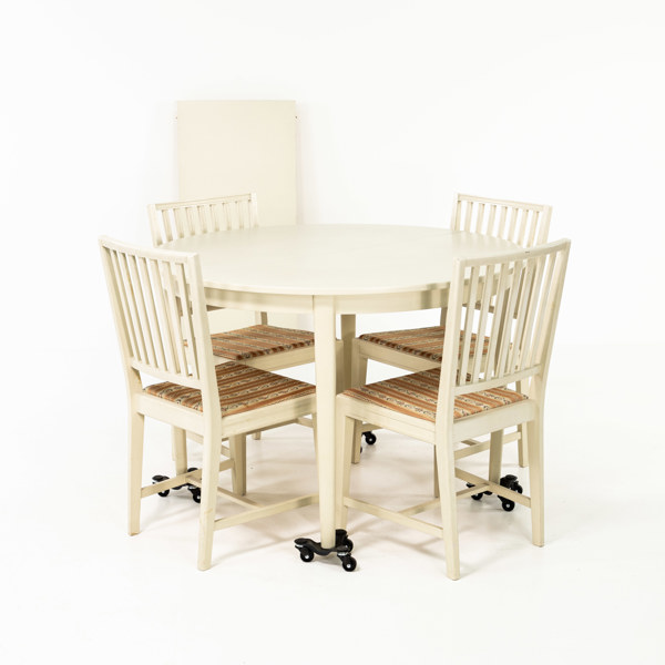 Matmöbel, 5 delar, gustaviansk stil, 1900-tal