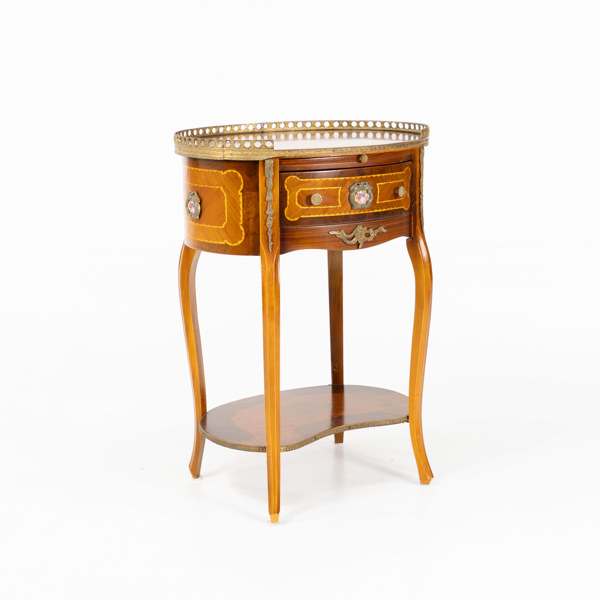 Lampbord, Louis XVI-stil, 1900-tal, höjd 68 cm