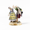 Figurgrupp, porslin, Sitzendorf, höjd 24 cm