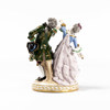 Figurgrupp, porslin, Sitzendorf, höjd 24 cm