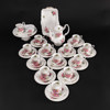 Kaffeservis, 41 delar, "Prairie Rose", Royal Albert