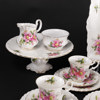 Kaffeservis, 41 delar, "Prairie Rose", Royal Albert