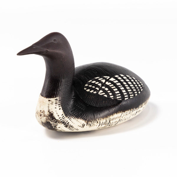 Paul Hoff, figurin, Lom, Gustavsberg