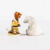 Figuriner, 2 st, Lladro, Hummel, högsta 10,5 cm
