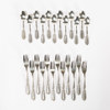 Tårtbestick, 24 delar, silver, GAB, vikt 302,6 gram