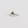 Ring, 18k guld, med stenar, storlek 17,5