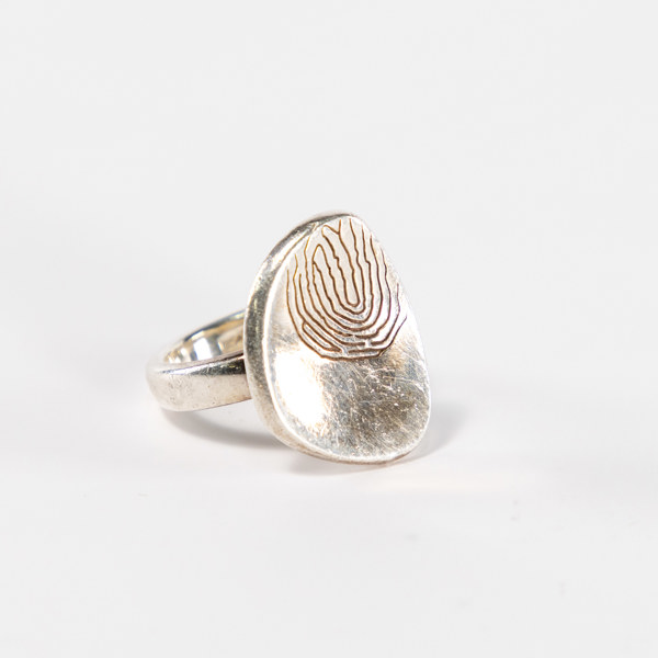 Efva Attling, ring, sterlingsilver, storlek 17,75