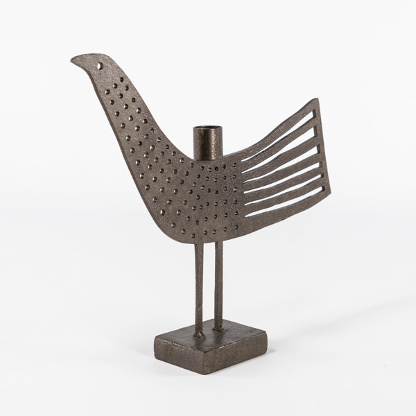 Ljusstake, "Dotbird", Bengt & Lotta, höjd 26,5 cm