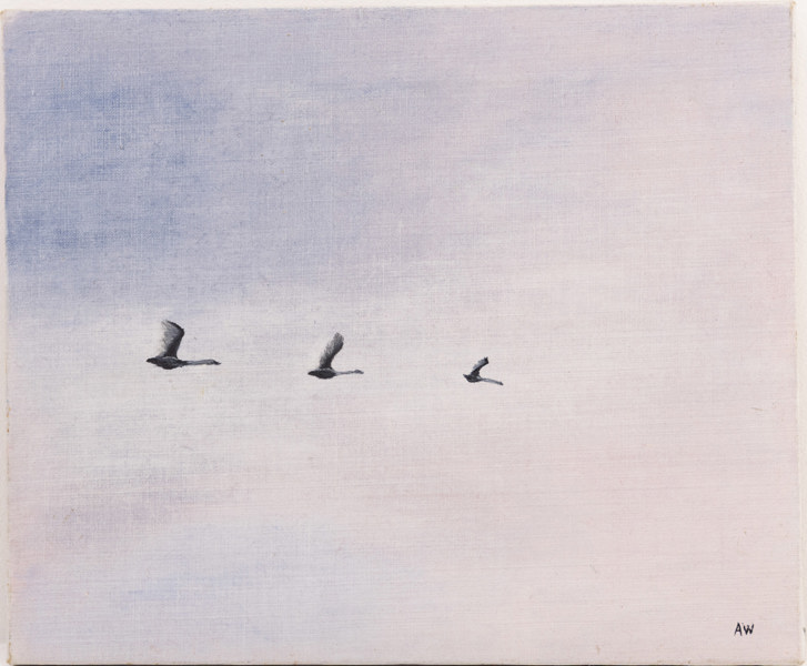 Oidentifierad konstnär, olja på duk, signerad, 46x38 cm