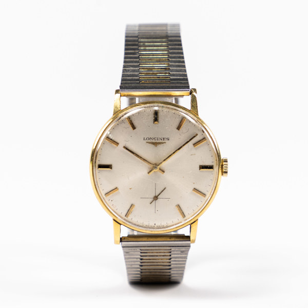 Longines, 34 mm, 18k guld