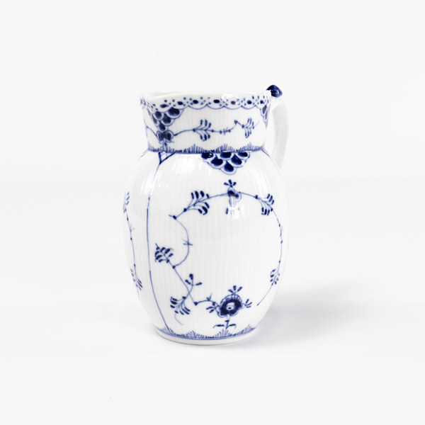 Tillbringare, "Musselmalet", 763, Royal Copenhagen, höjd 16,5 cm