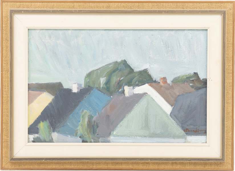 Carl Berndtsson, olja på duk, signerad, 65 x 48 cm