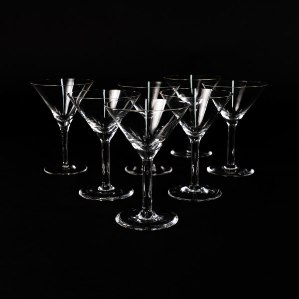 Drinkglas, 7 st, höjd 14 cm