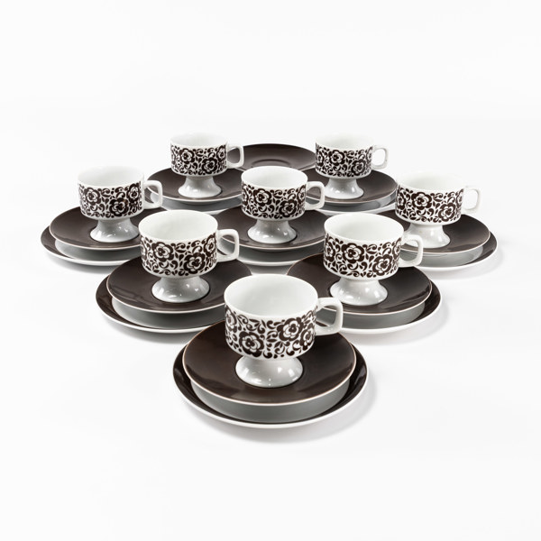 Kaffeservis, 25 delar, Eisenbach