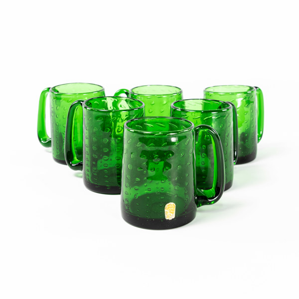 Bengt Orup, ölsejdlar, 6 st, Johansfors, höjd 10 cm