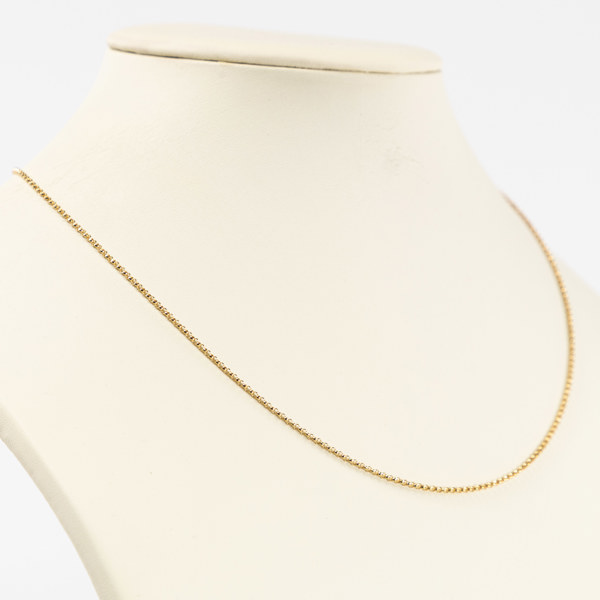 Kedja, 18k guld, längd 50 cm