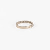 Ring, 18k guld, med briljanter, storlek 17,75