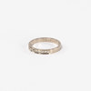 Ring, 18k guld, med briljanter, storlek 17,75