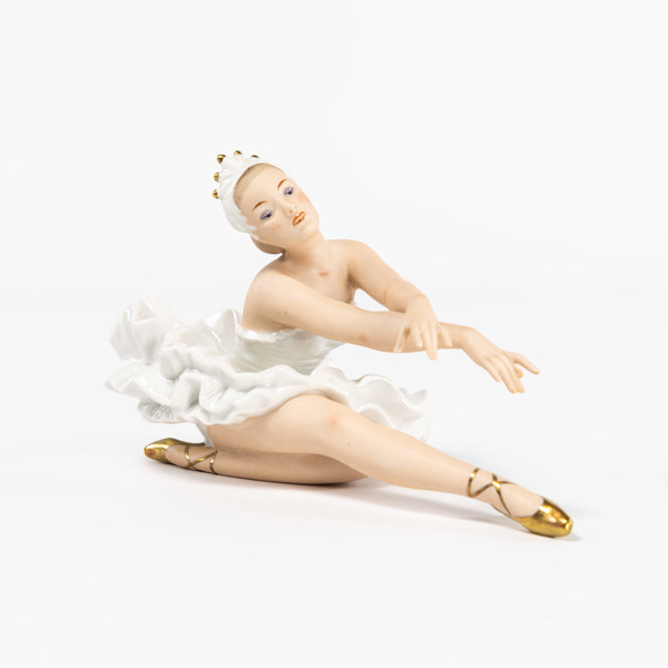 Figurin, Wallendorf, höjd 10,5 cm