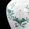 Vas, "Indisk grön", Meissen, höjd 24 cm