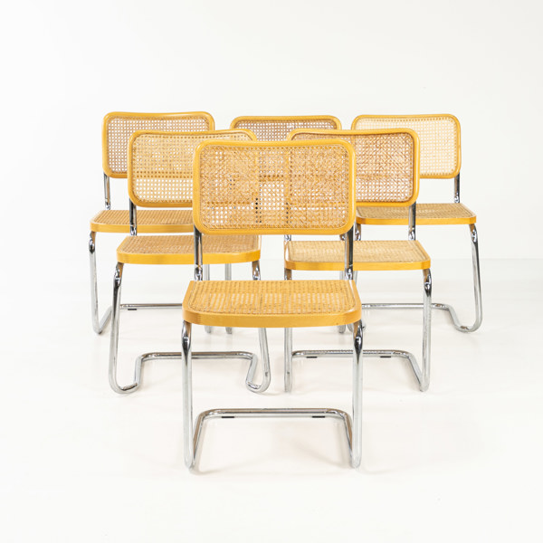 Stolar, 6 st, bauhausstil