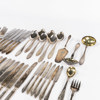 Bestick, nysilver, 86 delar, "Spets"