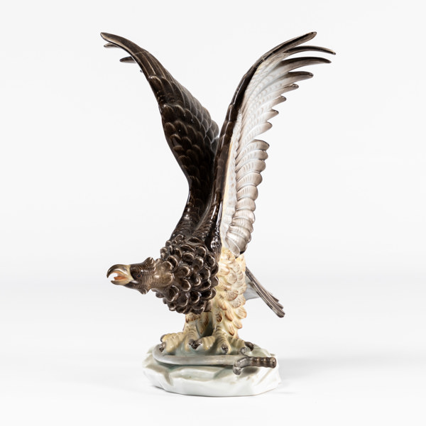 Figurin, Herend, höjd 32 cm