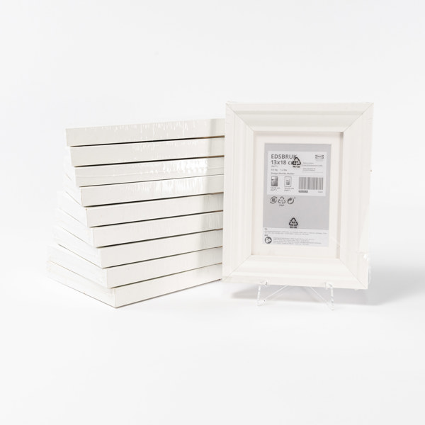 Fotoramar, 10 st, "Edsbruk", IKEA, 13x18 cm