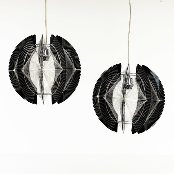 Taklampor, 2 st, "Neo", Cottex, diameter 40 cm