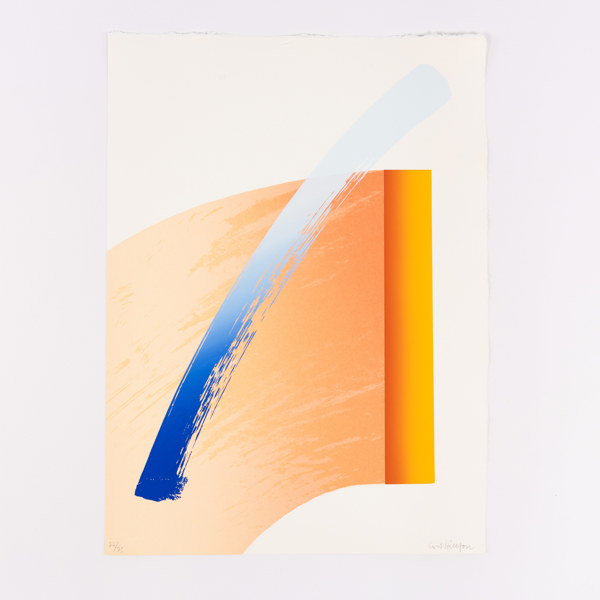 Curt Hillfon, litografi, numrerad, signerad, 40x53 cm