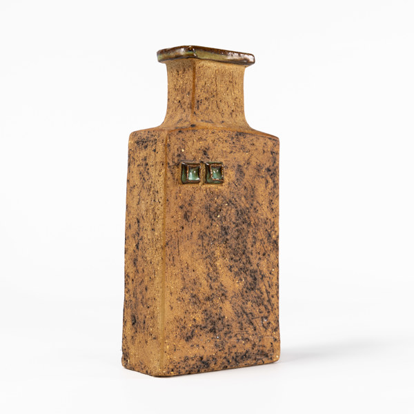 Curt Magnus Addin, vas, stengods, signerad, höjd 30 cm