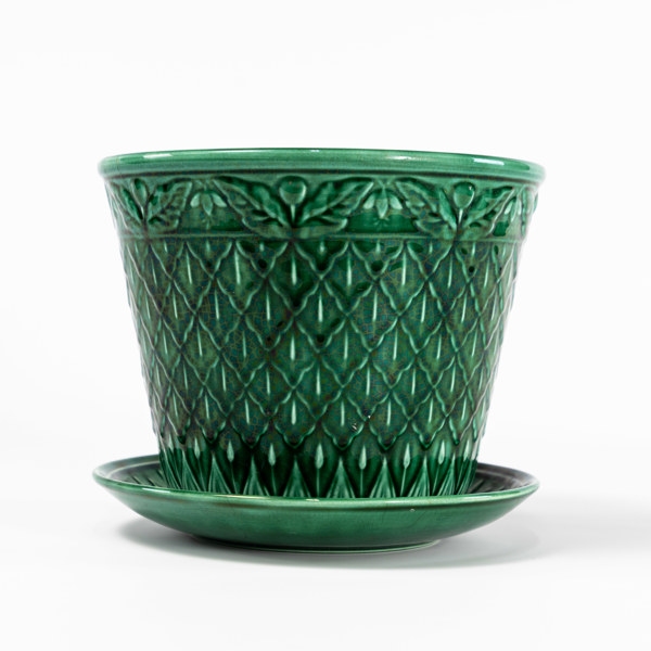 Ytterfoder med fat, tidigt 1900-tal, Göteborg, höjd 20 cm