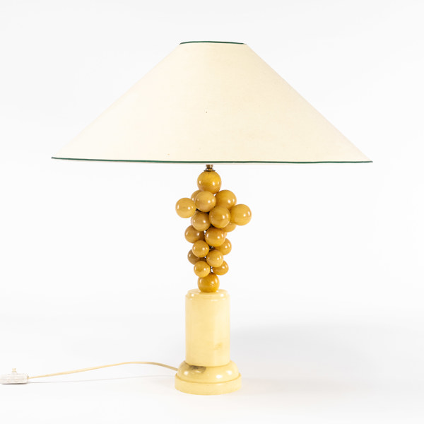 Freddy Rensonnet, bordslampa, alabaster, NK, höjd 62 cm