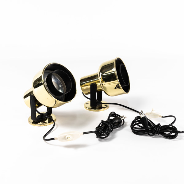 Sänglampor, ett par, 80/90-tal