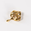 Brosch, 18k guld, vikt 3,4 gram