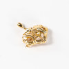 Brosch, 18k guld, vikt 3,4 gram