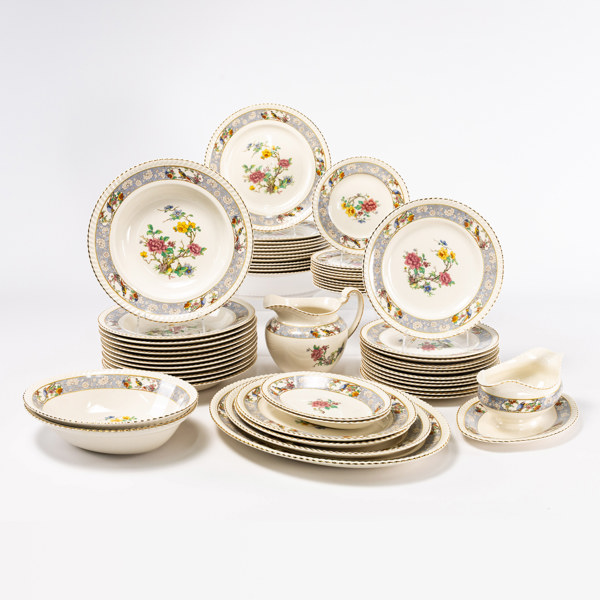 Matservis, 57 delar, "Old English", Johnson Bros.