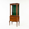 Vitrinskåp, Louis XVI-stil, 1900-tal, höjd 146 cm
