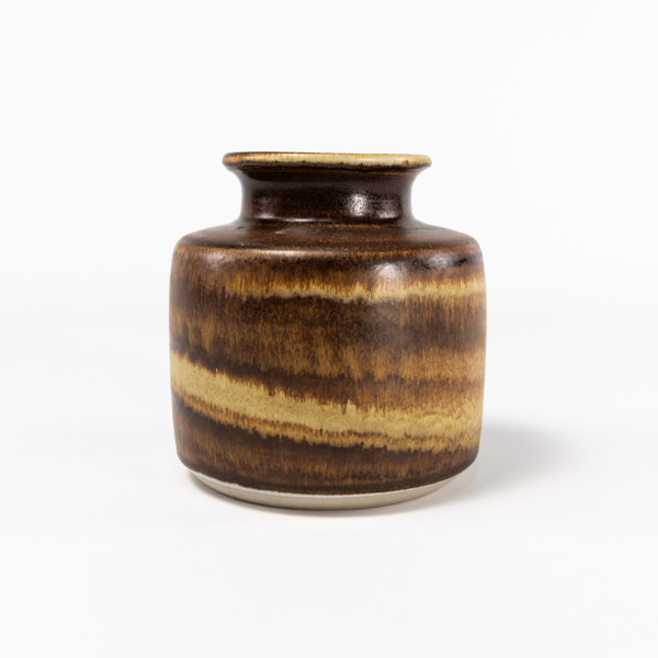 Bengt Persson, vas, Höganäs Handdrejare, höjd 15 cm