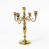 Kandelaber, ljusstake, mässing, höjd 36 cm och mindre