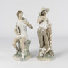 Figuriner, 2 st, Lladro, högsta 29 cm