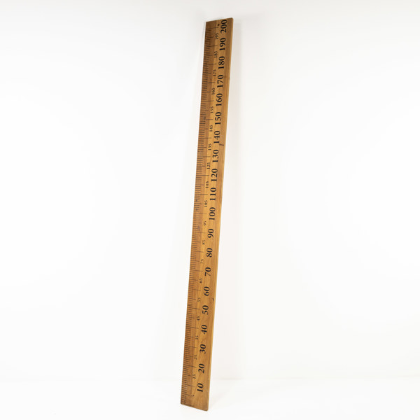 Måttstock, trä, 200 cm