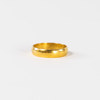 Ring, 23k guld, vikt 4,6 gram
