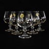 Cognacskupor, 6 st, Cristal d´Arques, höjd 12 cm