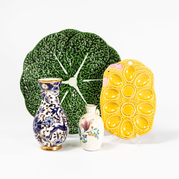 Vaser, fat, 4 st, största diameter 32 cm