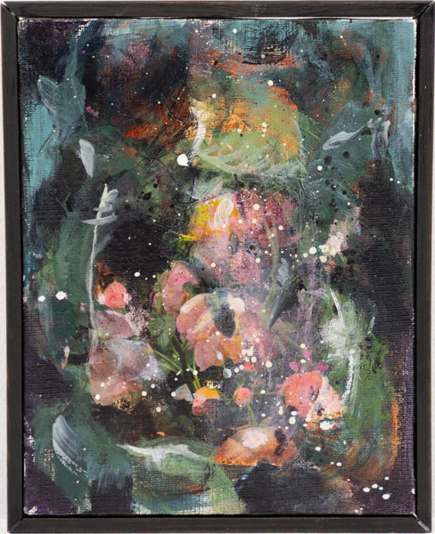 Carl Fredrik Dahl, olja på duk, signerad á tergo, 21 x 26 cm